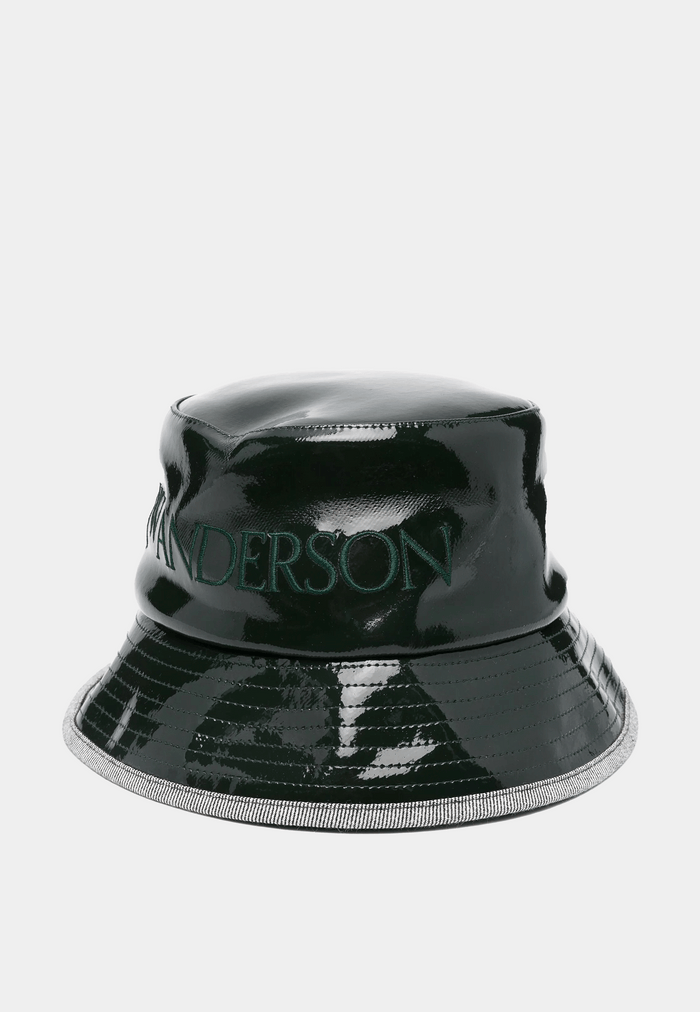 JW Anderson Logo Bucket Hat Khaki
