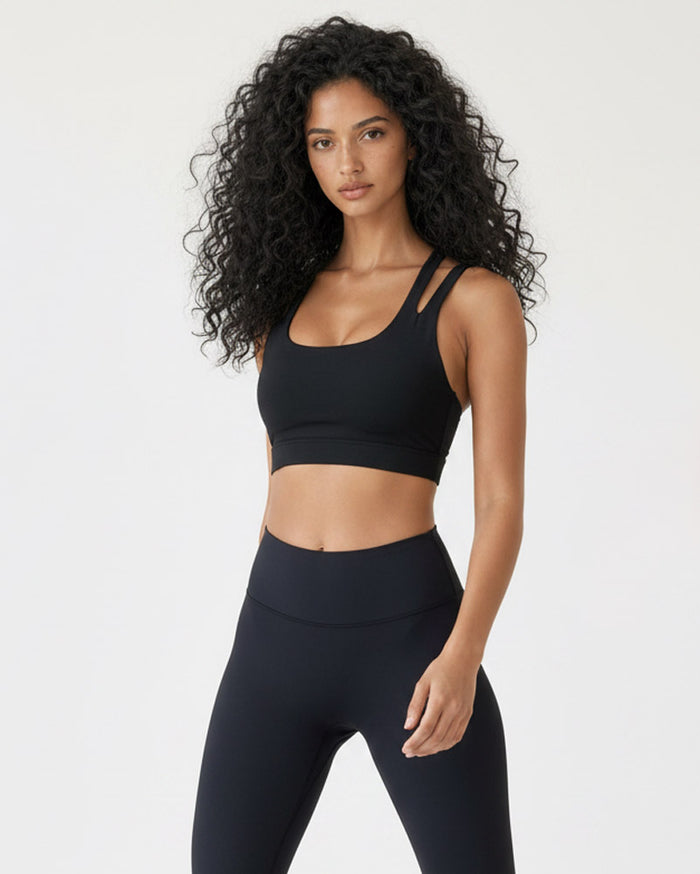 Kairos Offset Asymmetric Sports Bra