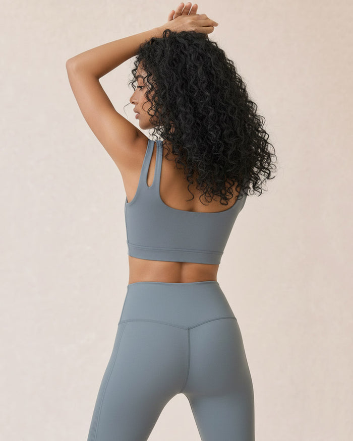 Kairos Offset Asymmetric Sports Bra