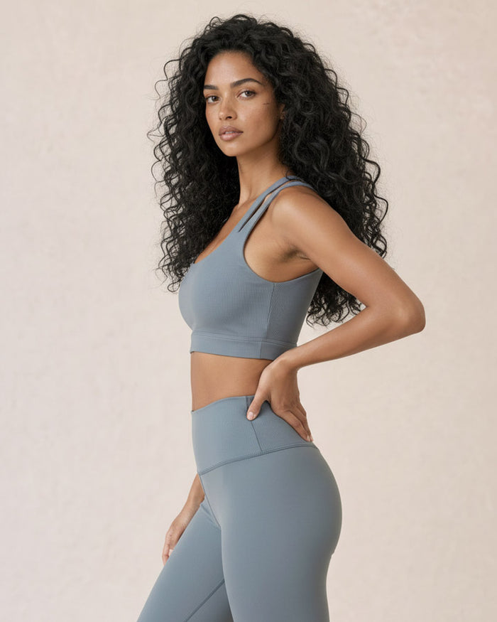 Kairos Offset Asymmetric Sports Bra