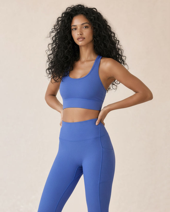 Kairos Ribline Cross-Back Sports Bra