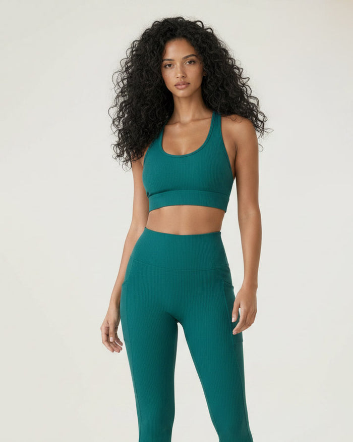 Kairos Ribline Cross-Back Sports Bra