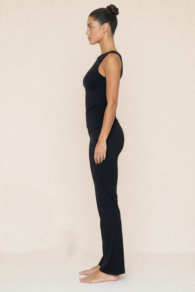 Kairos Sway Foldover Flared Leggings