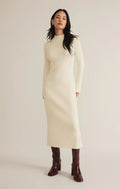 Kass Mock Neck Midi Dress
