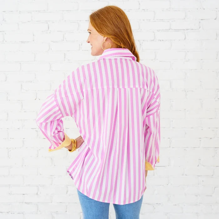 Katherine Top Pink/ Yellow