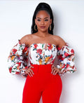 Kayla Floral Top image 0