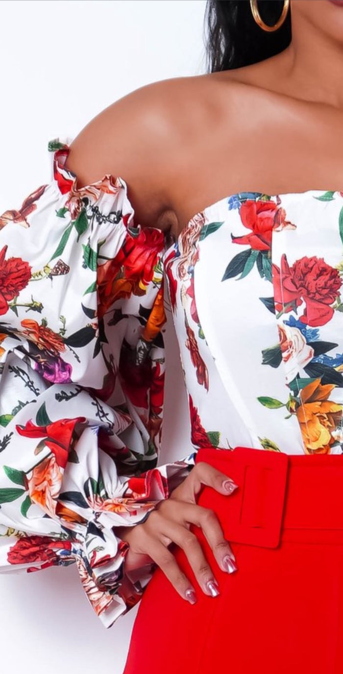 Kayla Floral Top image 3
