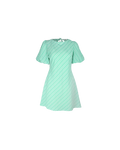 KENDALL GINGHAM MINI DRESS GREEN GINGHAM