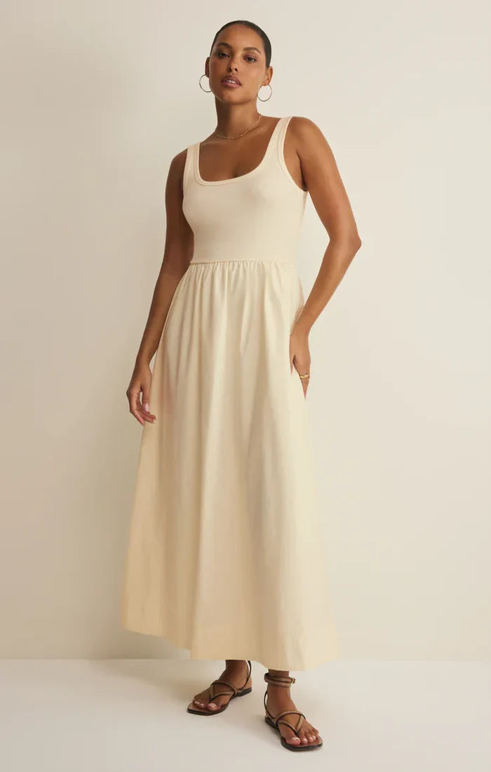 Kensie Midi Dress Cloud