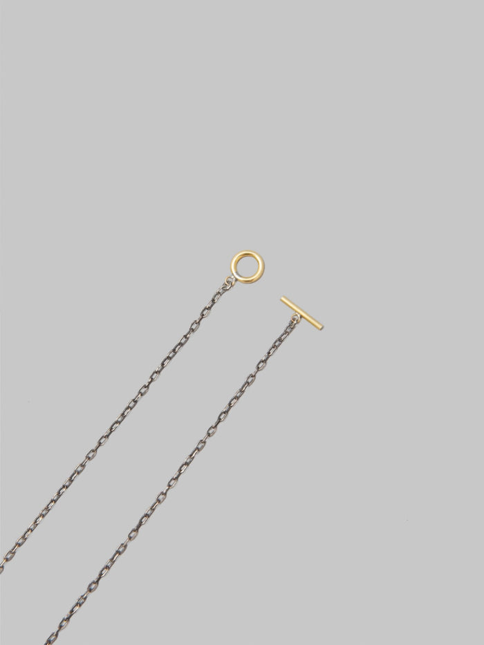 Kobashi Studio Classic Silver Chain Necklace 2.3mm ring and bar