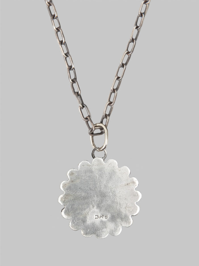 Kobashi Studio Kikumon Charm Large Silver 925 back