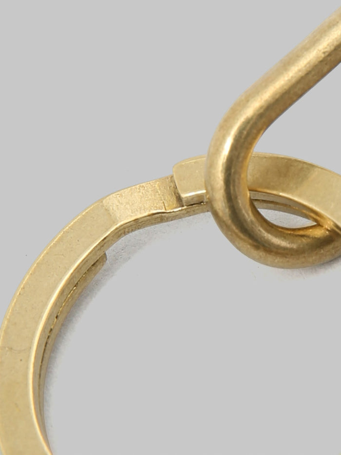 Kobashi Studio Sand Casted Key With Hook Flat Ring detail