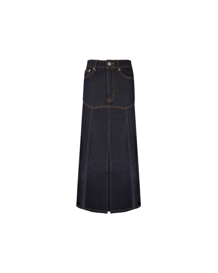 KURT DENIM SKIRT UNWASHED