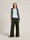 La Ligne - Colby Pant Dark Olive - Kalifornia Jean Bar