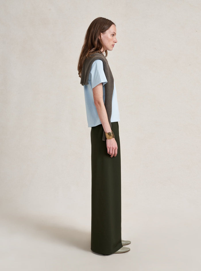 La Ligne - Colby Pant Dark Olive - Kalifornia Jean Bar