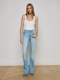 L'Agence - Ruth Straight Leg Jean in Barker - Kalifornia Jean Bar
