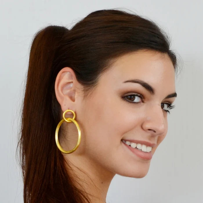 Larissa Link Round Hoop | AG16
