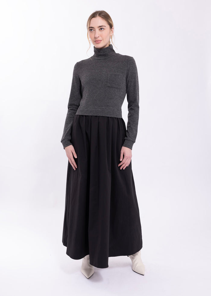 Latitude LA510 Combo Turtleneck Maxi