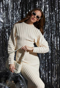 Layla Sculpted 3D Rib Sweater