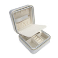 Brouk & Co Leah Travel Jewelry Case | Silver