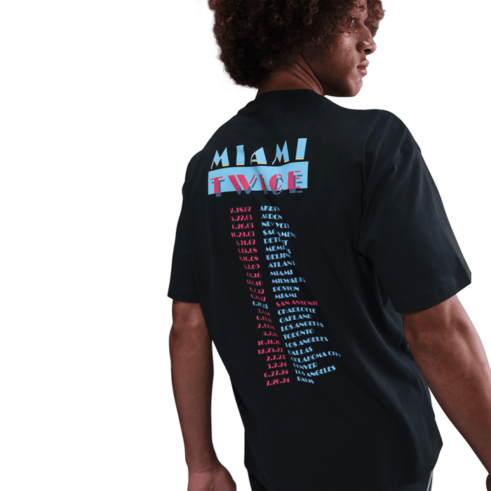 Nike LeBron Miami Twice Tee Black