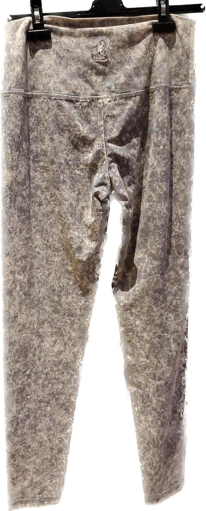 Legging kangol gris a motif