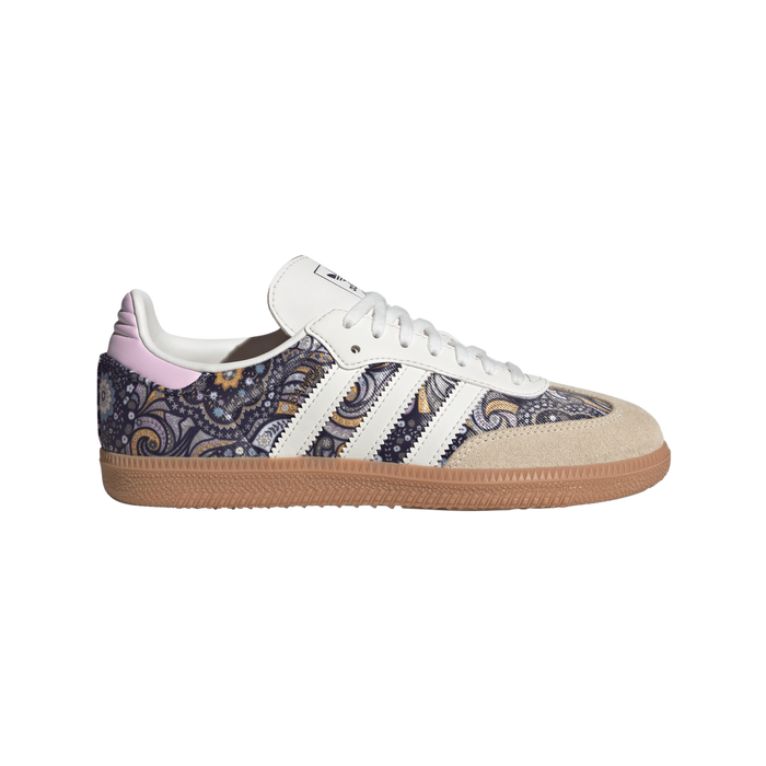 Liberty London x Adidas Samba OG GS Core White Orchid Fusion