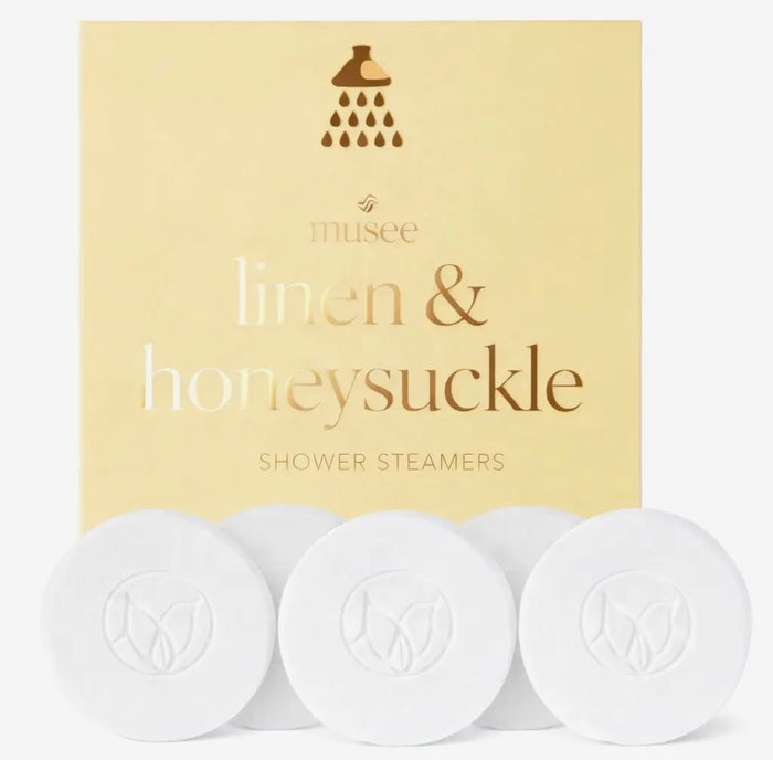 Musee Linen & Honeysuckle Shower Steamers