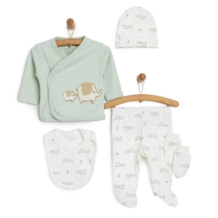 Little Life Baby Boy Newborn Starter Set 5 pcs - Multicolour - ebebek - Black Friday