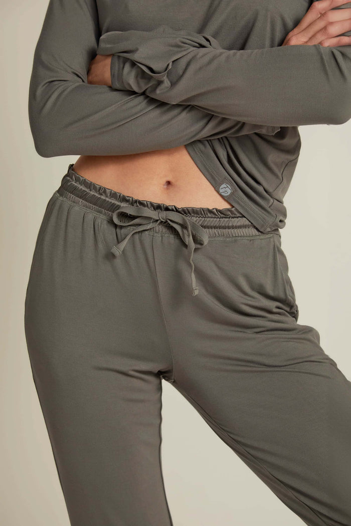 Long Lounge Pants / Earl Grey