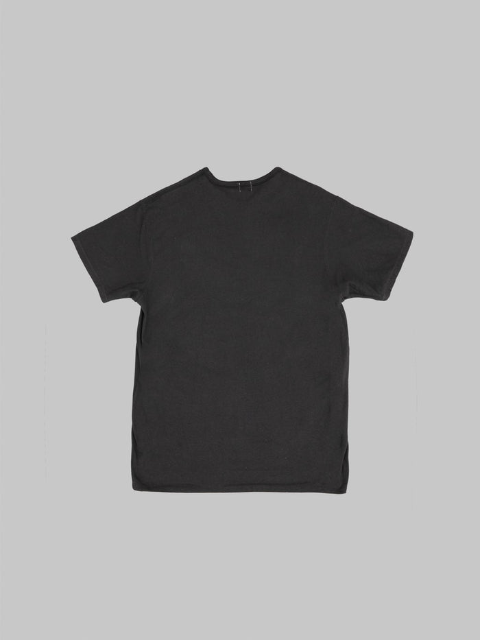 Loop & Weft Supima Cotton Classic Double Binder Crewneck T-Shirt Royal Black