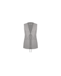 LOU TIE VEST GREY CHECK