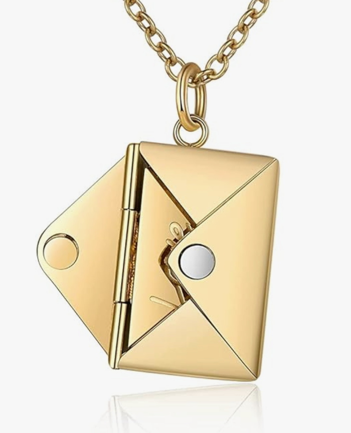 Love Letter Necklace 14k Gold