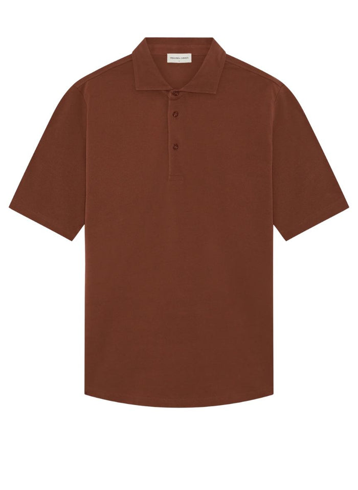 T-shirts Frescobol Carioca Luca Pique Polo Brown Apoella