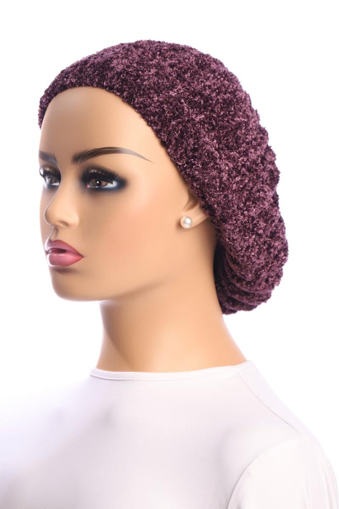 EGGPLANT WITH LUREX / L