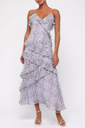 Luella Ruffled Maxi Dress