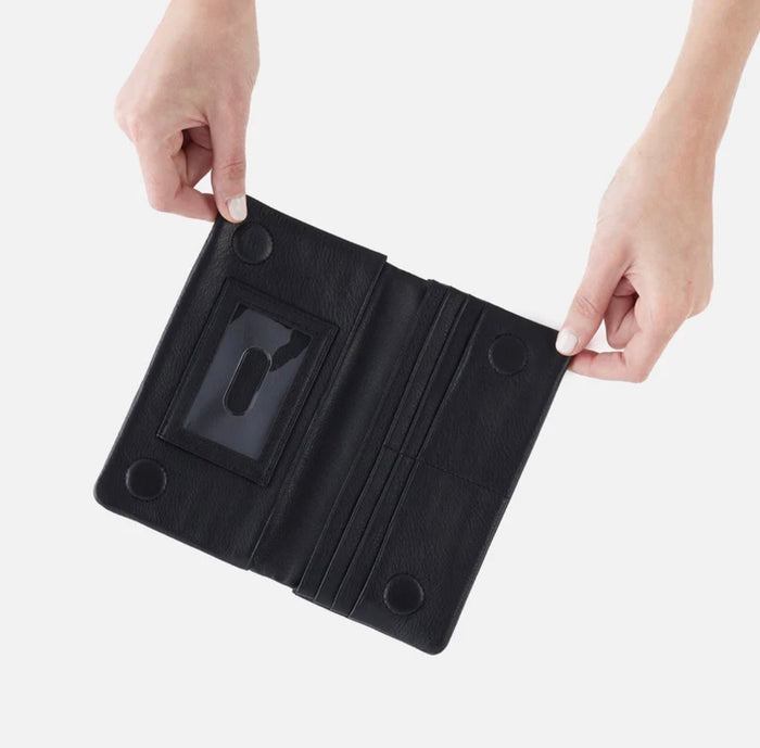 Lumen Continental Wallet | Black