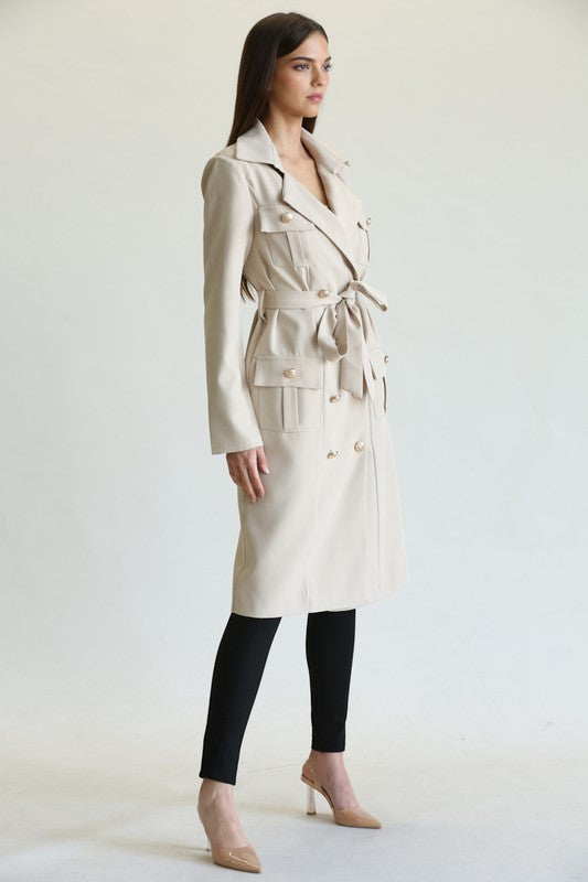 Luxury Trench Coat image 2