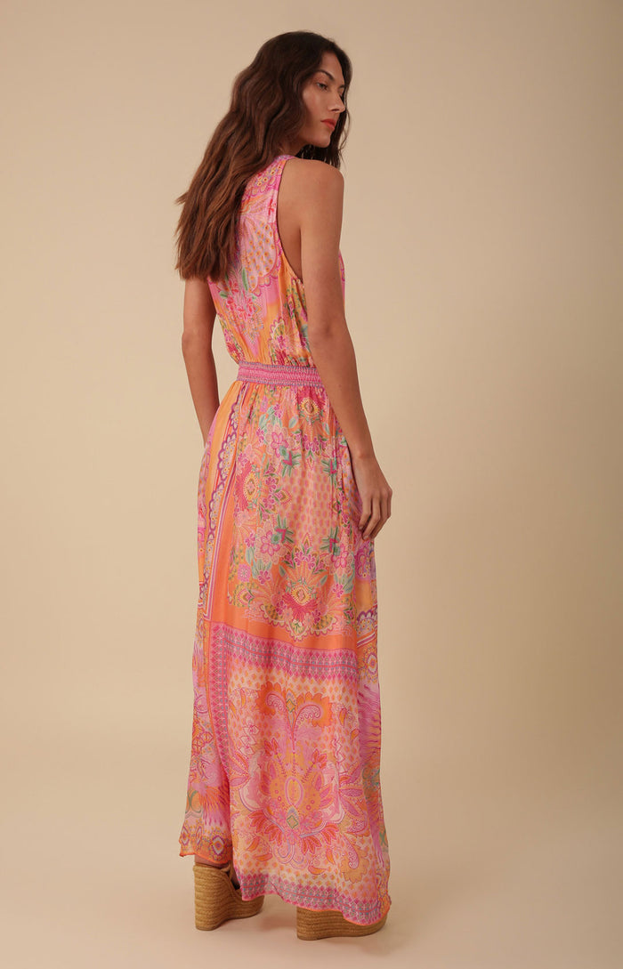 Magnolia Maxi Dress, color_orange