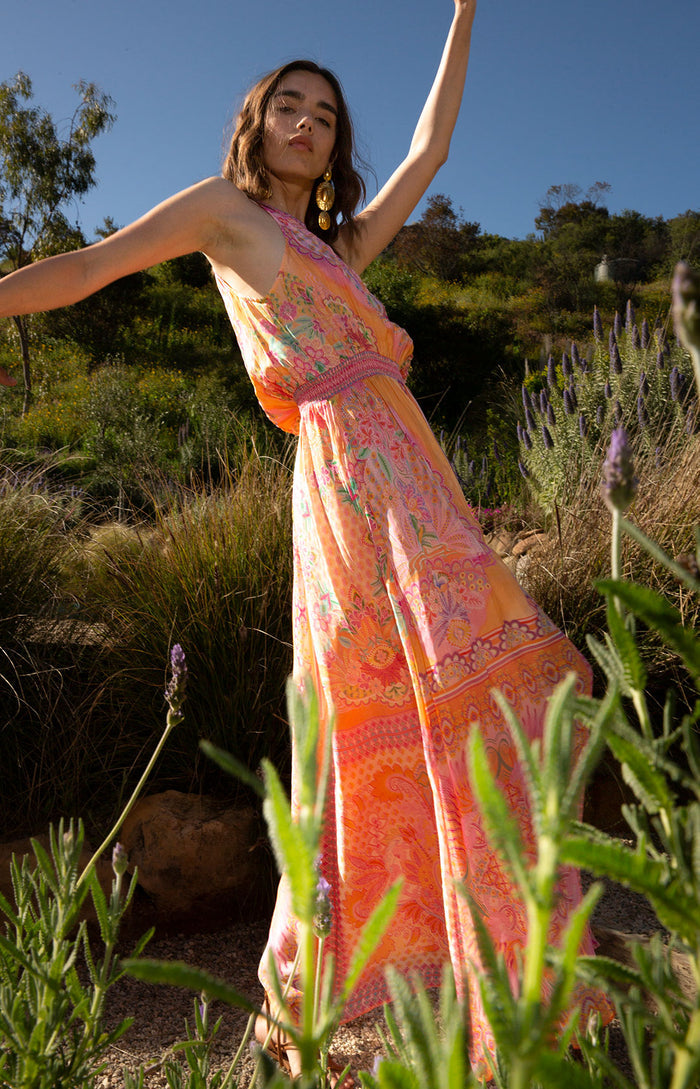 Magnolia Maxi Dress, color_orange