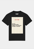 Maison Margiela Invitation T-Shirt Black