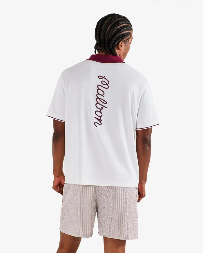 Malbon - Barrio Polo Bright White - Kalifornia Jean Bar