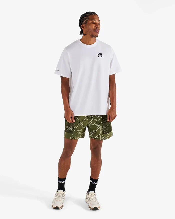 Malbon - Bermuda Championship Tee in White - Kalifornia Jean Bar