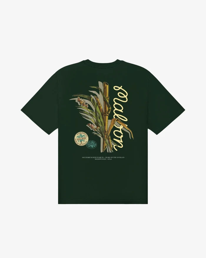 Malbon - Bermuda Origin Tee in Cream - Kalifornia Jean Bar