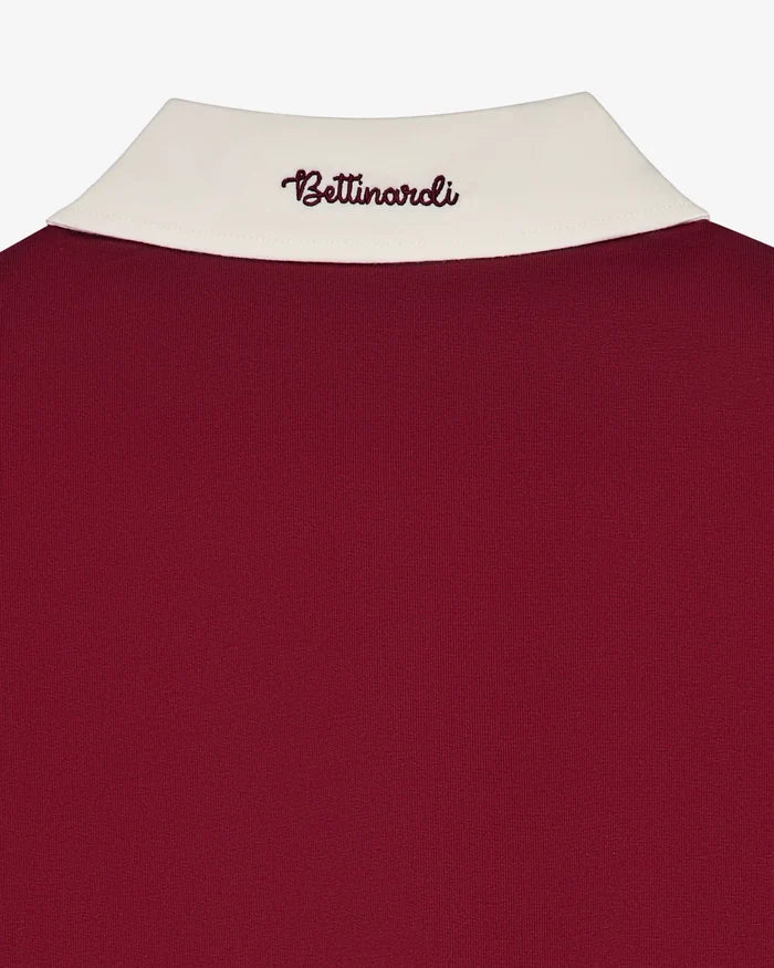 Malbon - Bettinardi Rugby Polo in Cabernet - Kalifornia Jean Bar