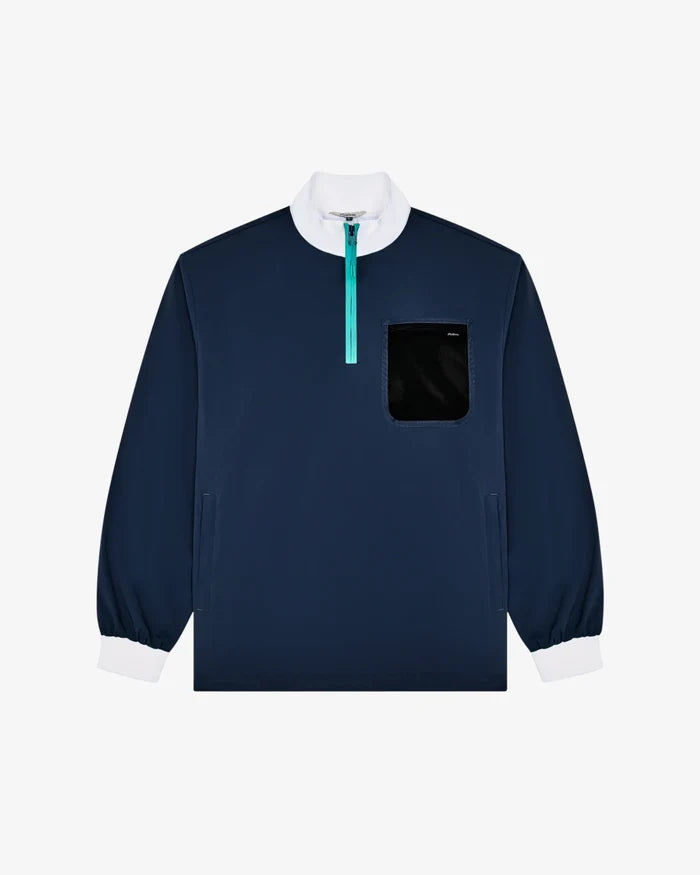 Malbon - Cascade Windshirt in Midnight - Kalifornia Jean Bar