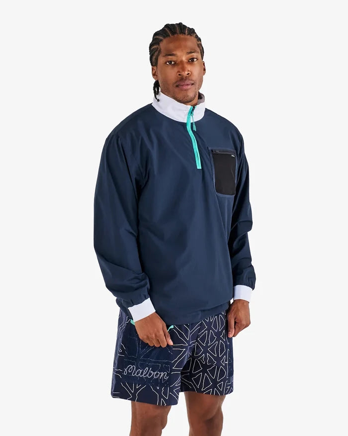 Malbon - Cascade Windshirt in Midnight - Kalifornia Jean Bar