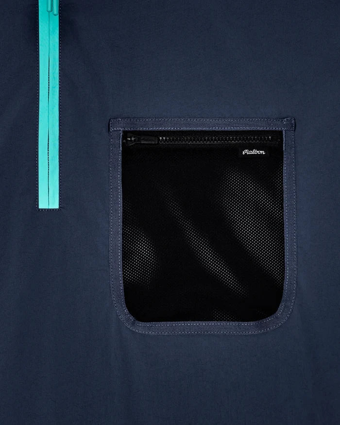Malbon - Cascade Windshirt in Midnight - Kalifornia Jean Bar