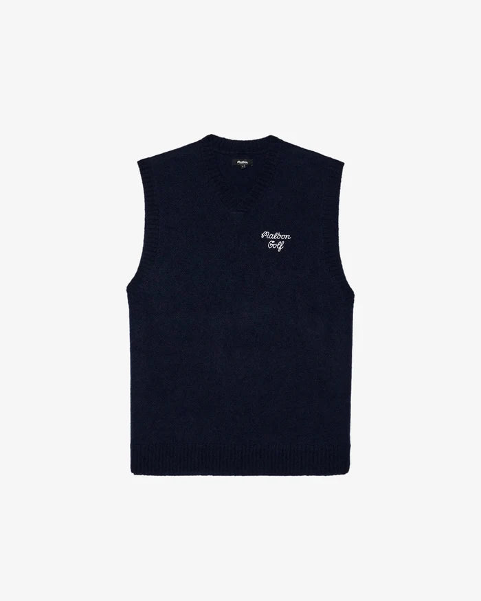 Malbon - Domenica Vest in Navy - Kalifornia Jean Bar