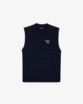 Malbon - Domenica Vest in Navy - Kalifornia Jean Bar